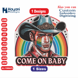 Come On Baby Embroidery Designs