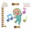 Baby Dance Embroidery Designs