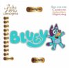 Bluey Applique Embroidery Designs