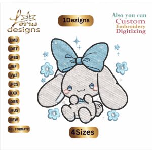 CUTE CINNAMOROLL Embroidery Designs