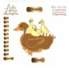 Ducks applique Embroidery Designs,Cute Ducks Design Machine Embroidery Designs,Files Instant Download