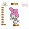 Sweet rabbit Embroidery Designs