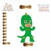 PJ Masks applique Embroidery Designs,Mask Pattern Machine Embroidery Designs,Files Instant Download