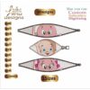 Baby zipper Embroidery Designs