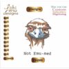 Not Emu_Sed Embroidery Designs