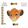 Cute Lion Embroidery Designs