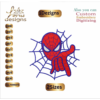 Spider with web Embroidery Designs