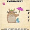 Totoro Machine Embroidery Pattern, Totoro Embroidery Designs, Anime Logo Embroidery Files, Digital Download