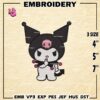 Kuromi Machine Embroidery Pattern, Kuromi Embroidery Designs, Logo Embroidery Files, Digital Download