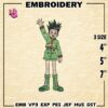 Gon Freecss Machine Embroidery Pattern, Hunter x Hunter Embroidery Designs, Logo Embroidery Files, Digital Download