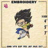 Vegito Machine Embroidery Pattern / Dragon Ball Embroidery Designs / Anime Logo Embroidery Files / Digital Download