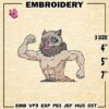 Hashibira Inosuke Embroidery Pattern, Demon Slayer Embroidery Designs, Anime Logo Embroidery Files, Digital Download