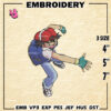 Satoshi Embroidery Designs, Pokemon Logo Embroidery Files, Anime Machine Embroidery Pattern, Digital Download