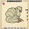 Pokemon Ninetales Embroidery Designs, Ninetales Logo Embroidery Files, Machine Embroidery Pattern, Digital Download