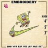 Sponge Bob Embroidery Designs, Nike Sponge Bob Embroidery Files, Cartoon Machine Embroidery Pattern, Digital Download