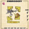 Tom And Jerry Embroidery, Off Whit Embroidery Files, Trick Or Treehouse Machine Embroidery Pattern, Digital Download