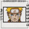 Naruto Eyes Embroidery Designs / Anime Character Embroidery Files / Machine Embroidery File / Digital Download