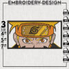 Naruto Embroidery Files / Naruto Shippuden Embroidery Designs / Inspired Embroidery Manga Digital Download