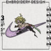 Nike Meliodas Embroidery Designs, Anime Nanatsu No Taiza Machine Embroidery Designs, Digital Download