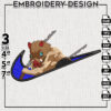 Nike Hashibira Inosuke Embroidery Designs, Inosuke Embroidery Files, Demon Slayer Anime Character Machine Embroidery Pattern