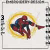 Spider Man Embroidery Design, Spider Man Embroidery Files, Marvel Comic Machine Embroidery, Digital Download