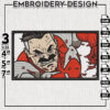 Omni Man Embroidery Designs, Omni Embroidery Files, Invincible Machine Embroidery Pes Files, Digital Download