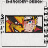 Naruto And Fox Embroidery Design, Naruto Embroidery File, Anime shirt, Pes Files, Digital download