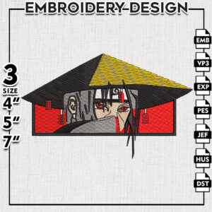 Itachi Rectangle Embroidery Designs Files