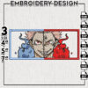 Itadori Sukuna Embroidery Files / Jujutsu Kaisen Anime Embroidery Designs / Anime Characters Designs Digital Download