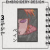 Pain Naruto Eyes Embroidery Files / Anime Embroidery Designs / Machine Embroidery Files / Digital Download