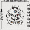 Naruto All Eyes On Me Embroidery Designs / Anime Eye Logo Embroidery Files / Machine Embroidery Pattern