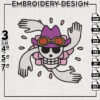 Nico Robin Skill Hands Embroidery Design, Naruto Anime Chactacter Embroidery Files, Digital Download