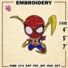 Marvel Embroidery Files, Spider Man Movie Embroidery Designs, Spider Man, Machine Embroidery Pattern
