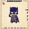 Batman Embroidery Designs, Batman Logo Embroidery Files, DC Comic Machine Embroidery Pattern, Digital Download
