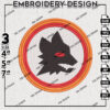 AS Roma Football Team Embroidery Design, Serie A Embroidery files, Serie A AS Roma Teams, Digital Download