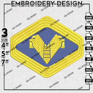 Hellas Verona F.C Machine Embroidery Design, Serie A Embroidery files, Serie A Hellas Verona F.C. Teams, Digital Download