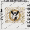 Poo Skadoosh Embroidery Files, Kungfu Panda Embroidery Design, Cartoon Character Machine Embroidery Design