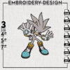 Sonic The Hedgehog Embroidery Files, Hedgehog Embroidery, Sonic Face Embroidery Design, Cartoon, Instant Download