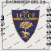Lecce Football Logo Embroidery Design, Serie A Embroidery files, Serie A Lecce Teams, Digital Download