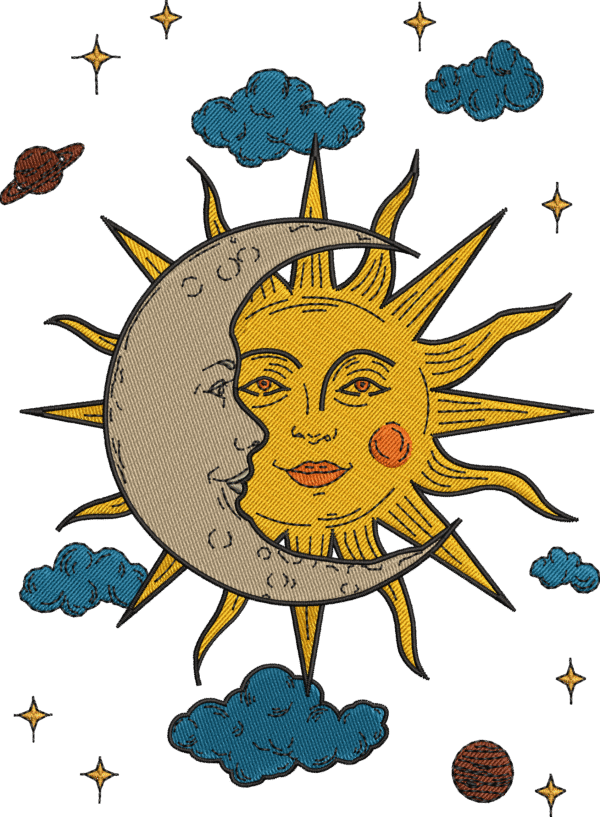 SUN MOON 20 cm