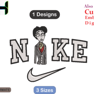 NIKE Victor and Corpse Bride Couple Embroidery Designs,NIKE Lilo & Stitch Machine Embroidery Designs,Files Instant Download