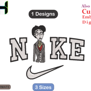 NIKE Victor and Corpse Bride Couple Embroidery Designs,NIKE Lilo & Stitch Machine Embroidery Designs,Files Instant Download