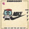 Nike Dexter Swoosh Embroidery Design files, Fashion Brand Machine Embroidery Designs, Digital Download Embroidery