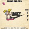 Nike DeeDee Embroidery Design files, DeeDee Swoosh Machine Embroidery Designs, Digital Download Embroidery