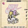 Lola Bunny Ni.ke Embroidery Designs, Lola Bunny Machine Embroidery Patte, Logo Embroidery File