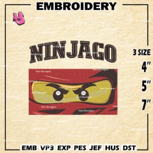 LEGO Ninjago Boys embroidery design, LEGO embroidery, Embroidery file, Ninjago Boys shirt, Digital download