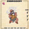 Kame Roshi Nike Embroidery Design files, Dragon Ball Machine Embroidery Designs, Anime Digital Download Embroidery