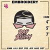 Bad Bunny 1 Embroidery Designs, Bad Bunny Machine Embroidery Patte, Logo Embroidery Files