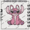 Disney Angel Embroidery Designs, Lilo & Stitch Embroidery, Disney Embroidery Files, Machine embroidery Files, Digital Download