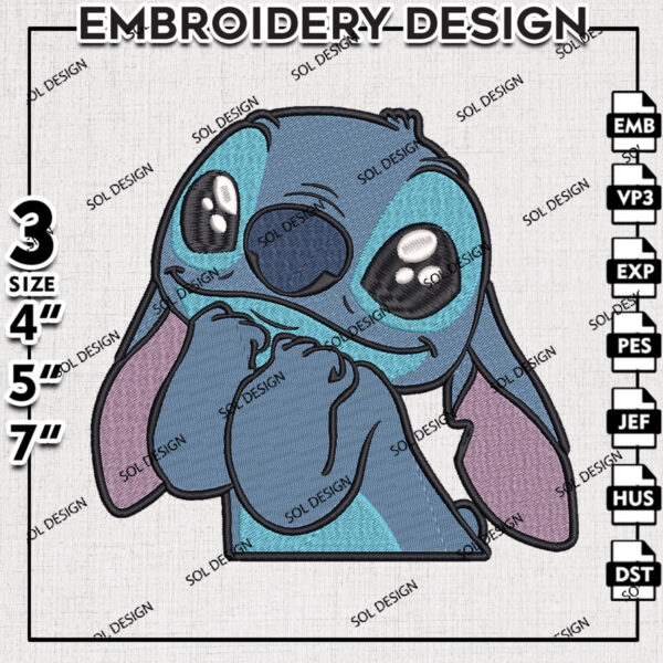 Lilo & Stitch Embroidery Designs, Lilo & Stitch Embroidery, Disney Embroidery Files, Machine embroidery Files, Digital Download